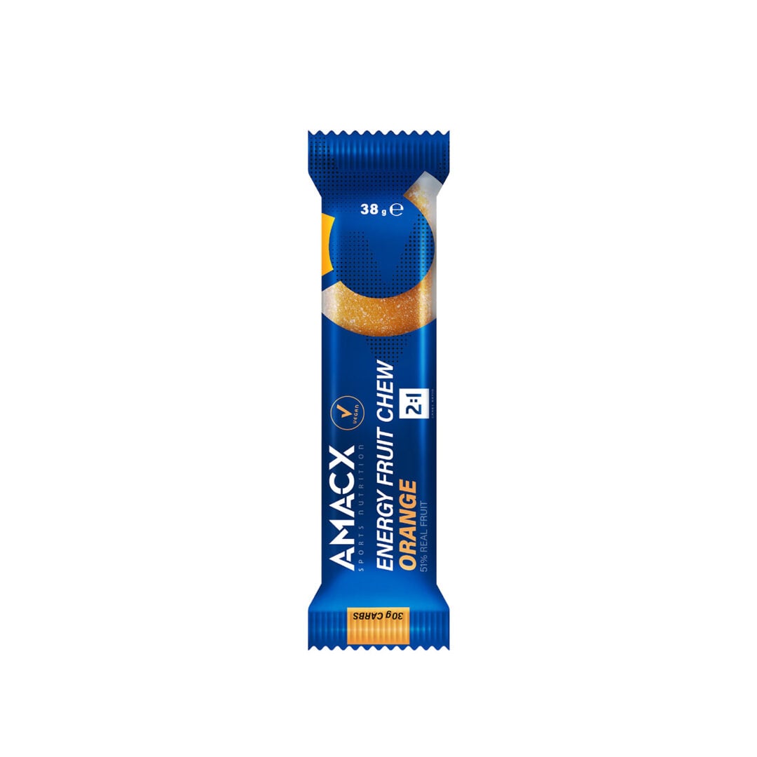 Amacx Energy Fruit Chew 38 gr - Orange - Ausdauersport