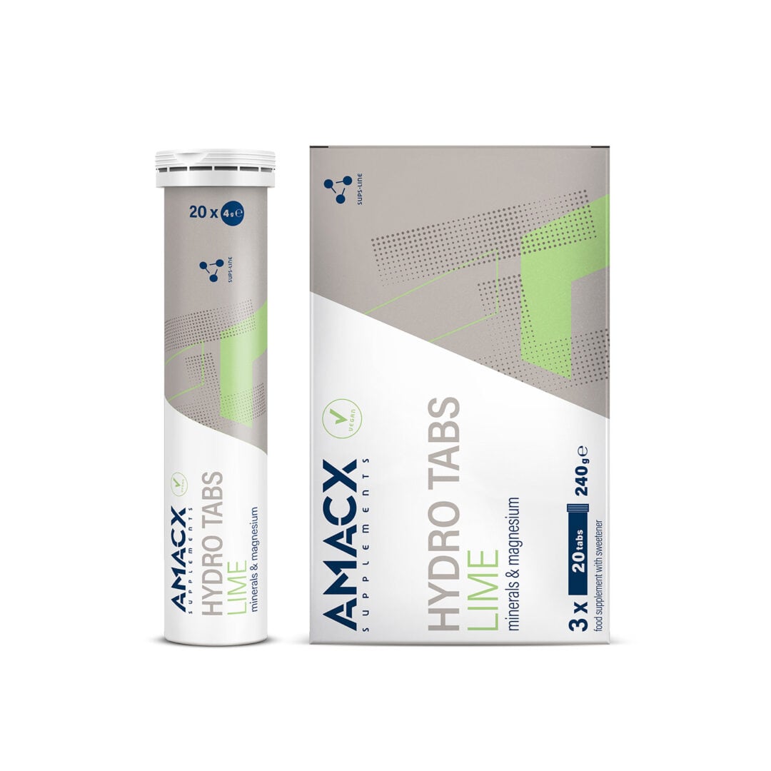 Amacx Hydro Tabs 20x4 gr - Limette - Ausdauersport
