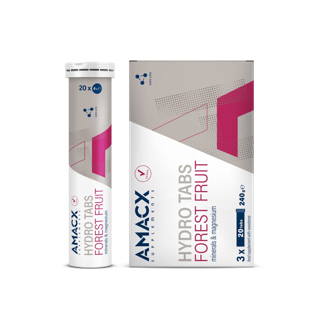Amacx Hydro Tabs 20x4 gr - Waldfrucht - Ausdauersport