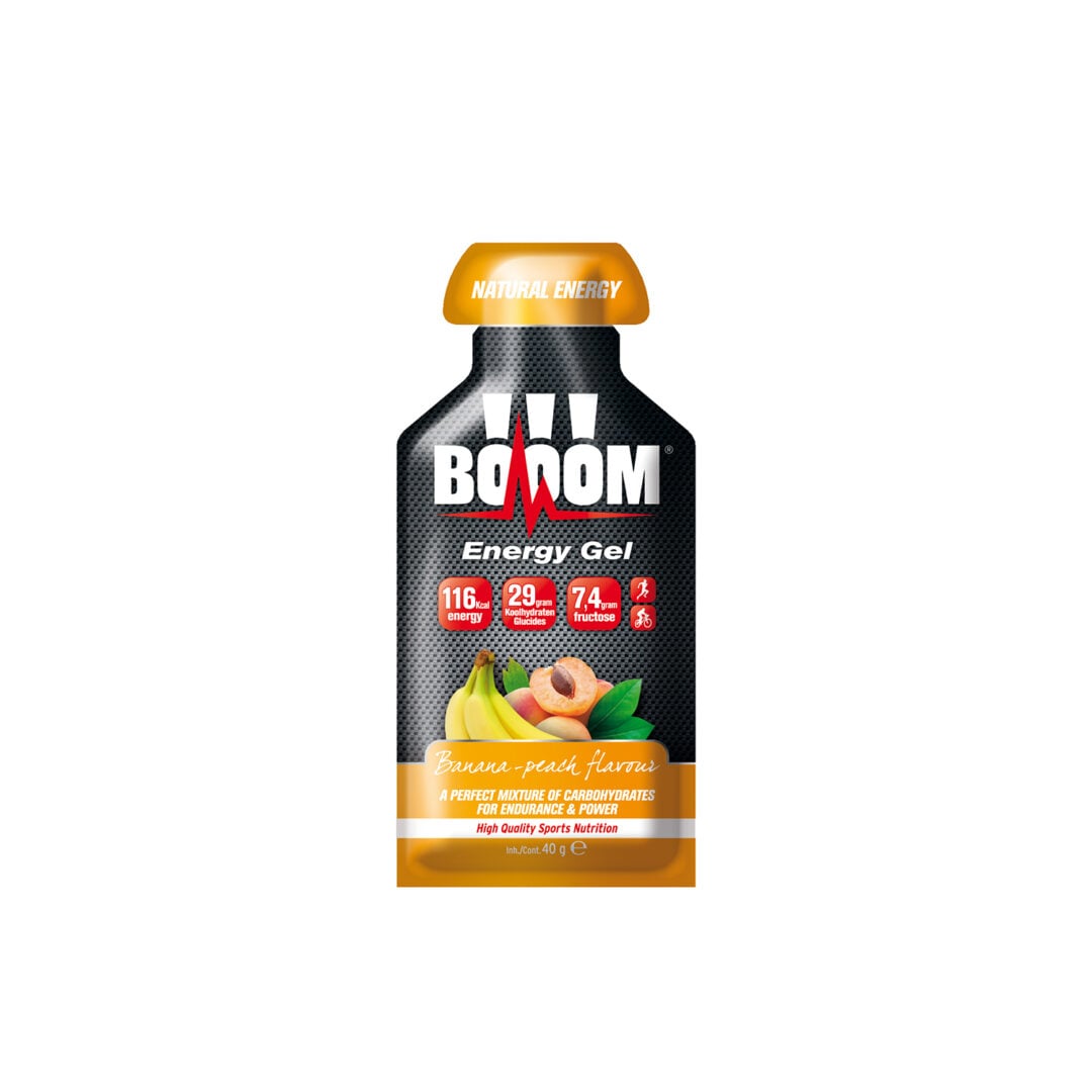 BOOOM - Energy Gel -Banane &amp; Pfirsich - Ausdauersport - Sport Ausdauer