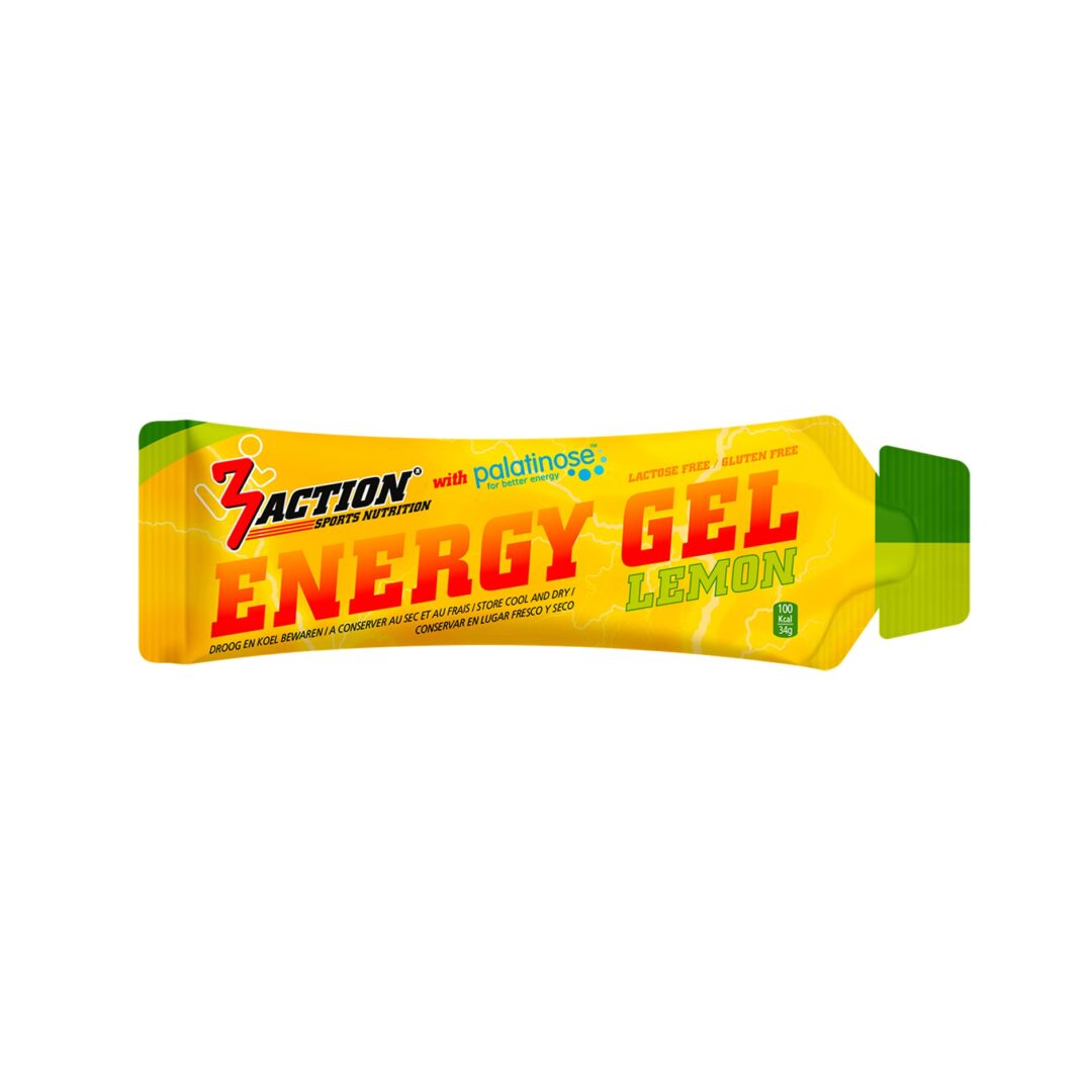 3Action - Energy Gel 34gr - Zitrone - Ausdauer - Sport Ausdauer