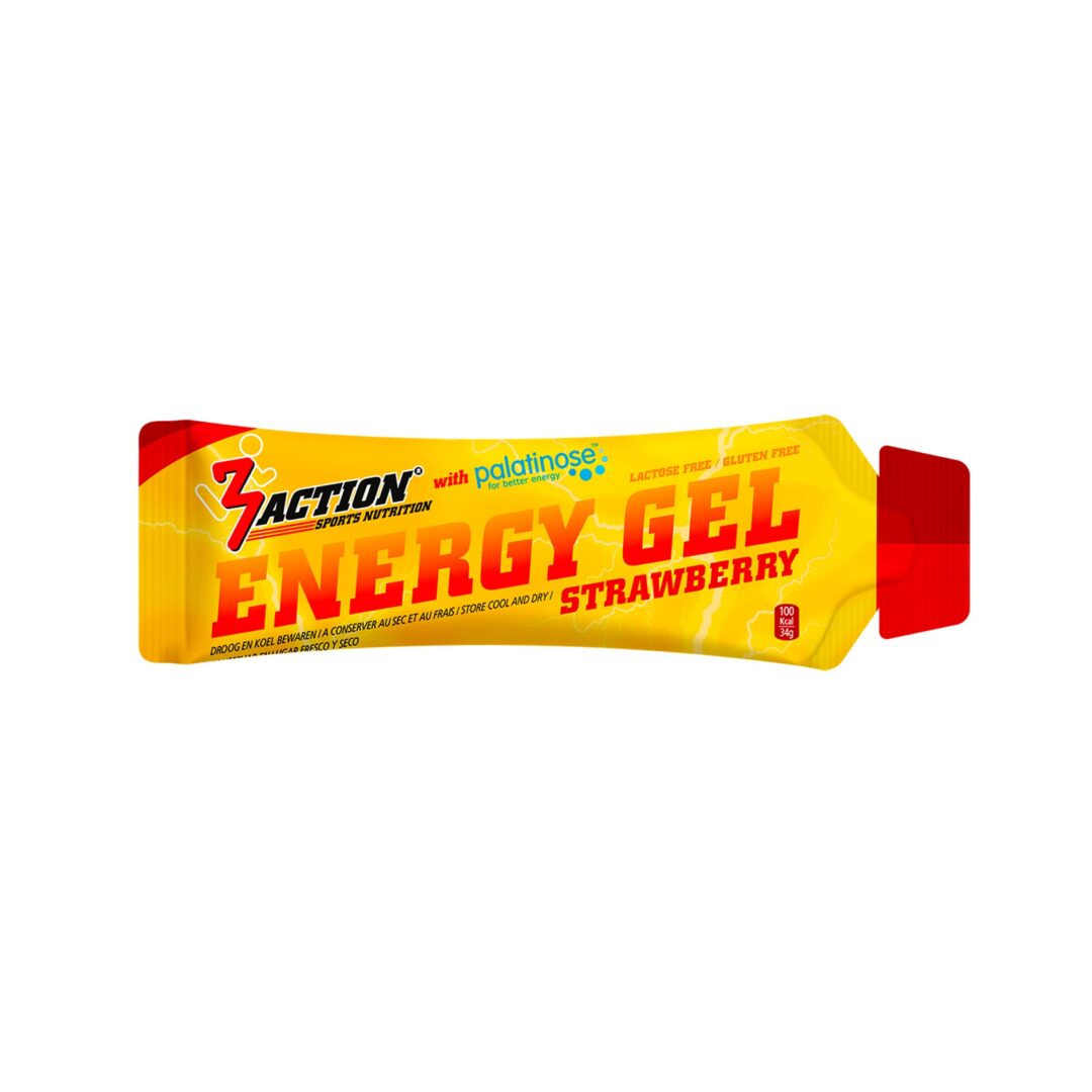 3Action - Energy Gel 34gr - Erdbeere - Ausdauersport - Ausdauersport