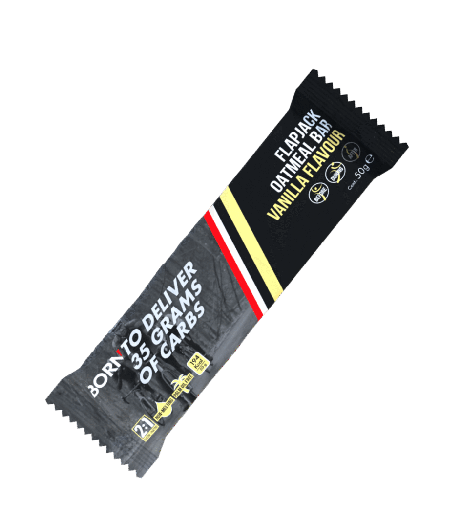 Born - Flapjack Riegel 50gr - Vanille - Ausdauersport - Ausdauersport