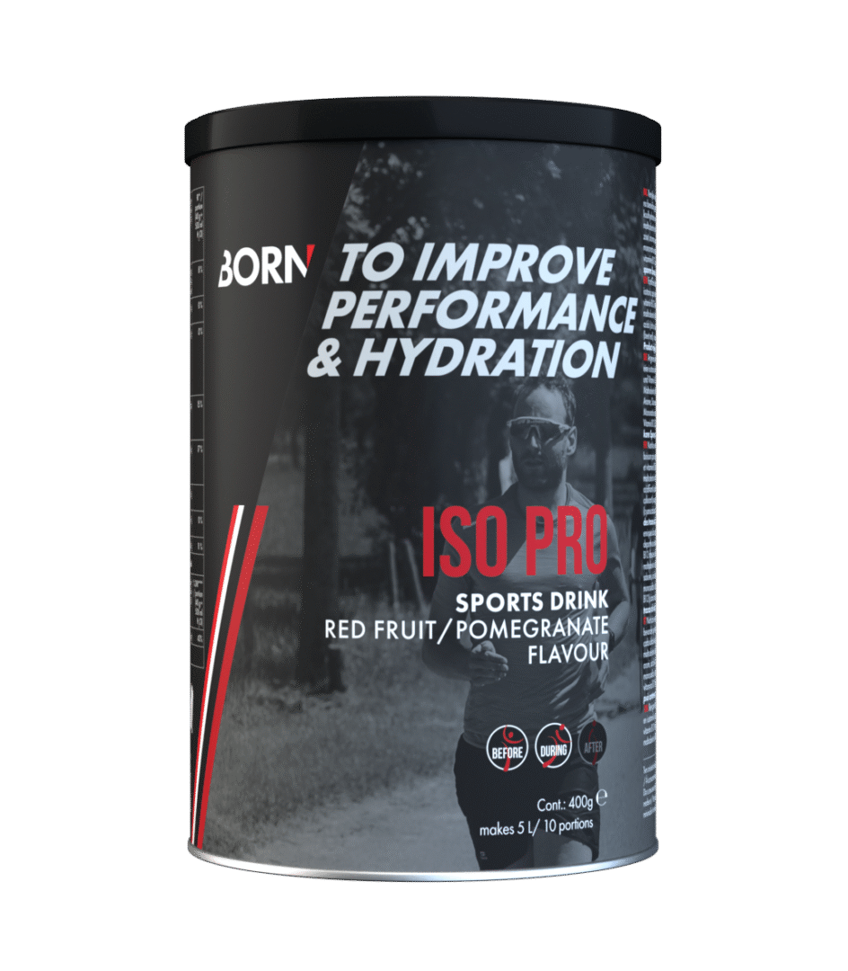 Born - Iso Pro 400gr - Red Fruit Pomegranate - Ausdauersport - Sport Ausdauer