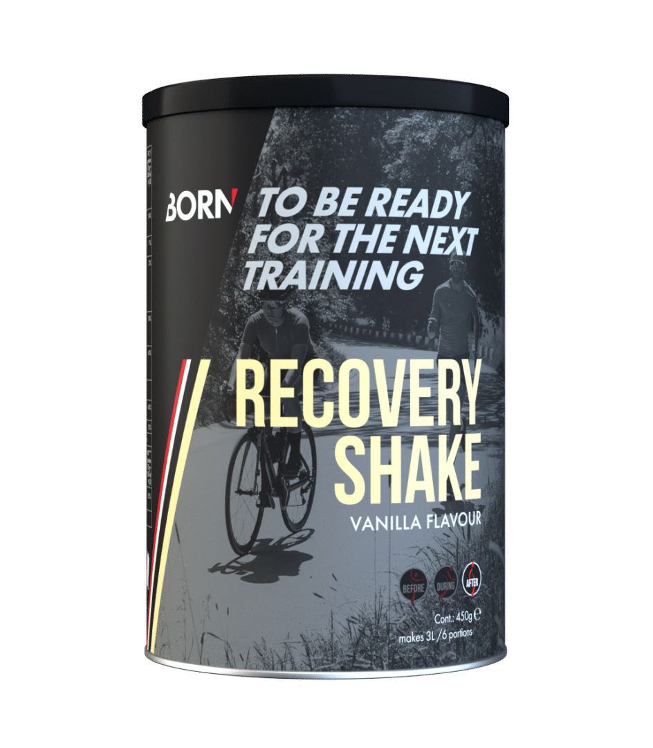 Born - Recovery Shake 450gr - Vanille - Ausdauersport - Ausdauersport