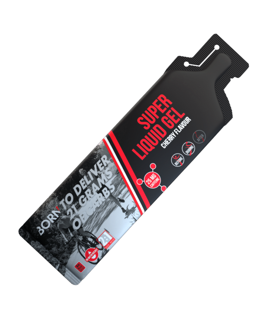 Born Super Liquid Gel 2:1 55ml - Kirsche - Ausdauersport