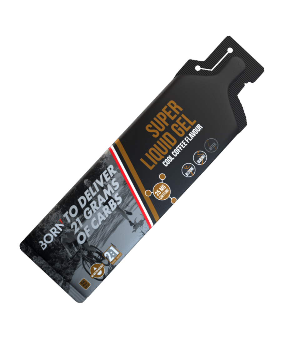 Born Super Liquid Gel 2:1 55ml - Cool Coffee - Ausdauersport