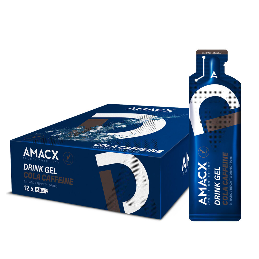 Amacx Drink Gel 60 ml - Anzeige - Cola Koffein - Ausdauersport