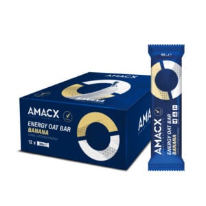 Amacx Energie-Haferriegel 50 gr - Anzeige - Banane - Sports Endurance