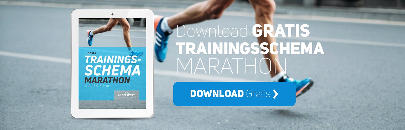 marathon banner Marathon-Trainingsplan