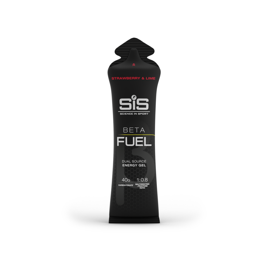 Beta Fuel + Gel 60 ml – Erdbeere-Limette – Sports Endurance