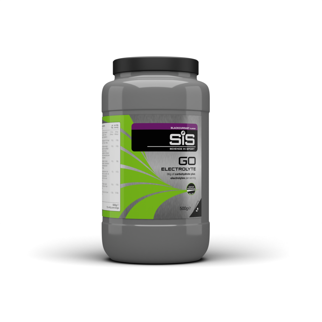 SiS Go Electro 500 g – Schwarze Johannisbeere – Ausdauersport