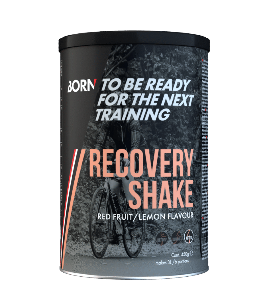 Born - Recovery Shake 450gr - Rote Früchte Zitrone - Ausdauersport - Sport Ausdauer