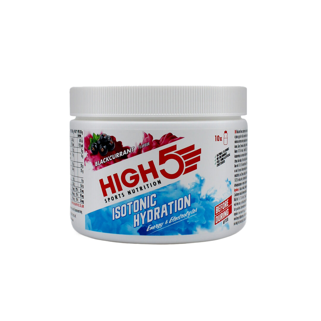 High5 - Isotonische Flüssigkeitszufuhr 300gr - Schwarze Johannisbeere - Ausdauersport - Sport Ausdauer