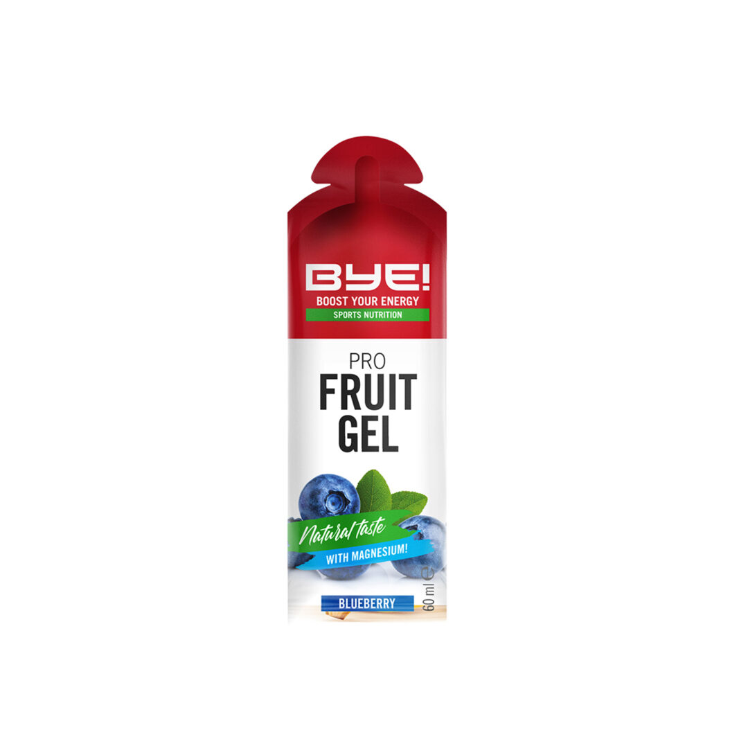 BYE! - Pro Fruit Gel - Heidelbeere - Ausdauersport - Ausdauersport