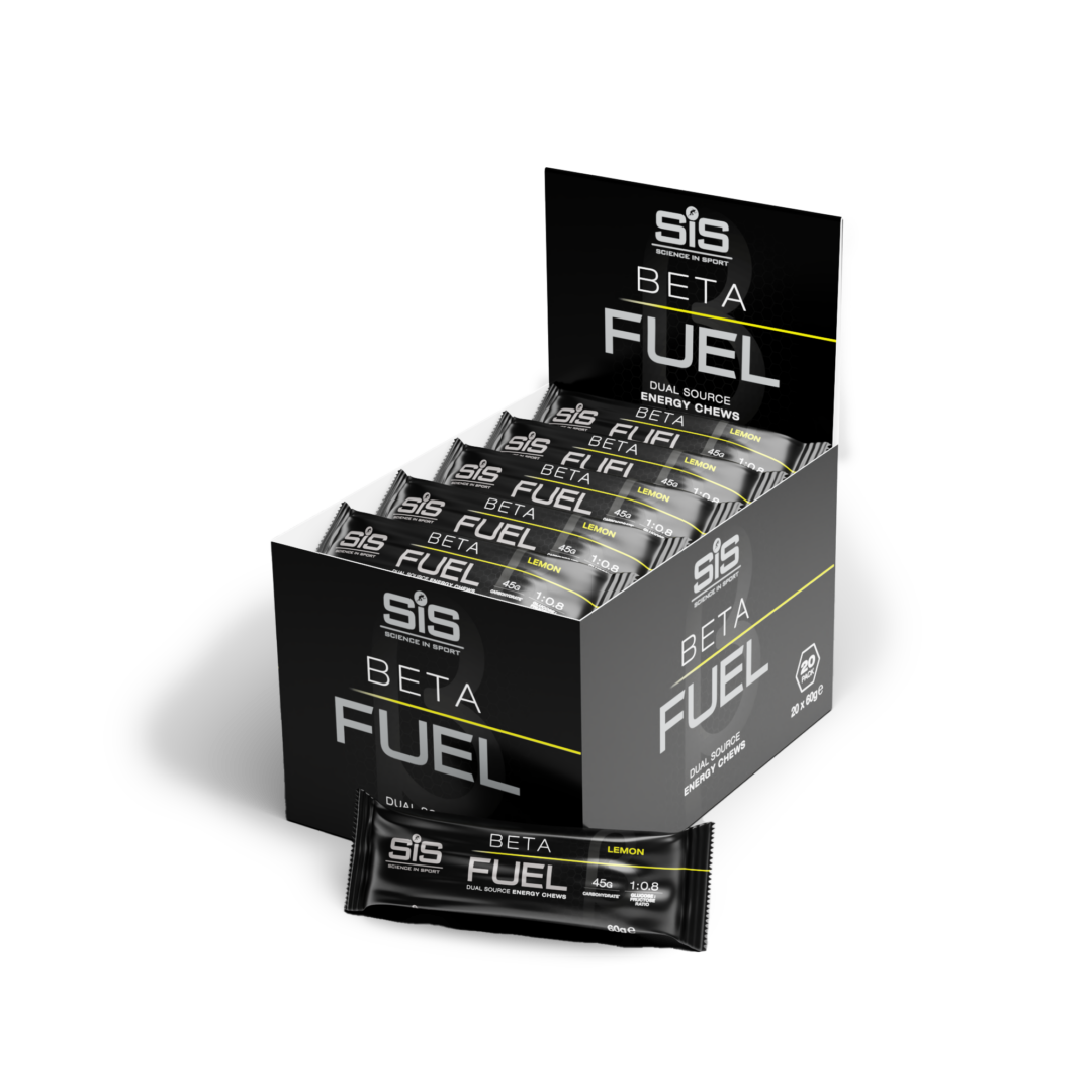 SiS – Beta Fuel Chew – Zitrone – 20er-Pack – Ausdauersport