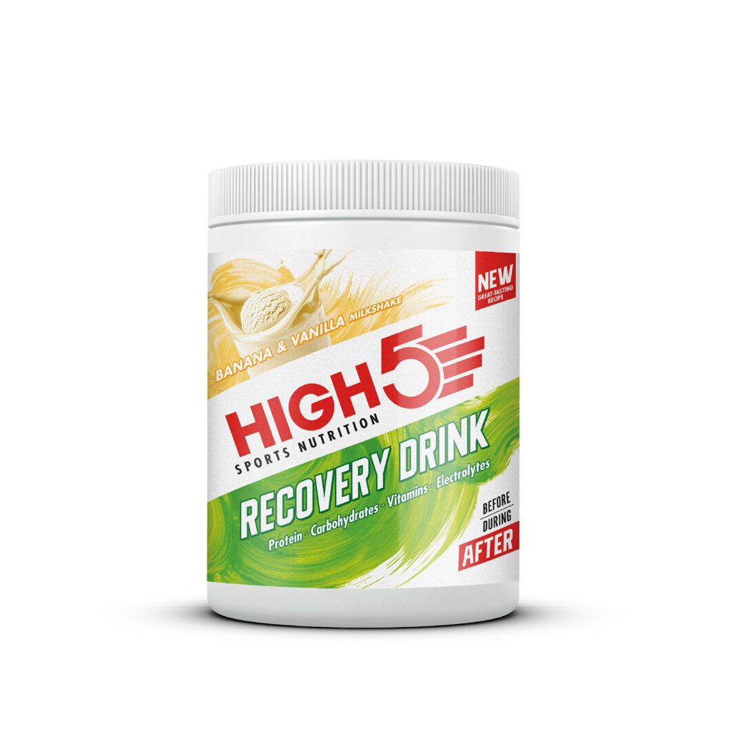 High5 - Recovery Drink 450gr - Banane &amp; Vanille - Ausdauersport - Sport Ausdauer