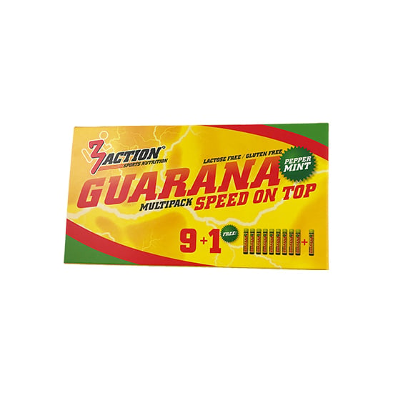 3Action - Guarana 10 Stück (Display) - Ausdauersport - Sport Ausdauer