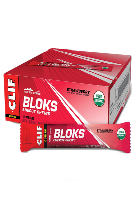 Clif Bloks Energy Chews Erdbeere