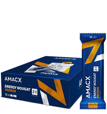 Amacx Energy Nougat Papaya Anzeige