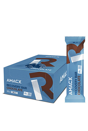 Amacx Recovery Bar Display - Schokolade - Ausdauersport
