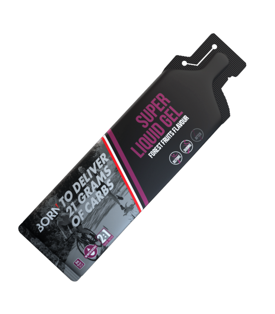 Born Super Liquid Gel 2:1 55ml 12 Stück (Display) - Waldfrucht - Ausdauersport