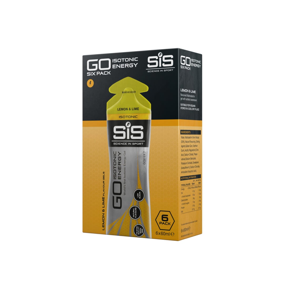 SiS – Go Isotonic Energy Six Pack – Zitrone &amp; Limette – Ausdauersport – Sports Endurance