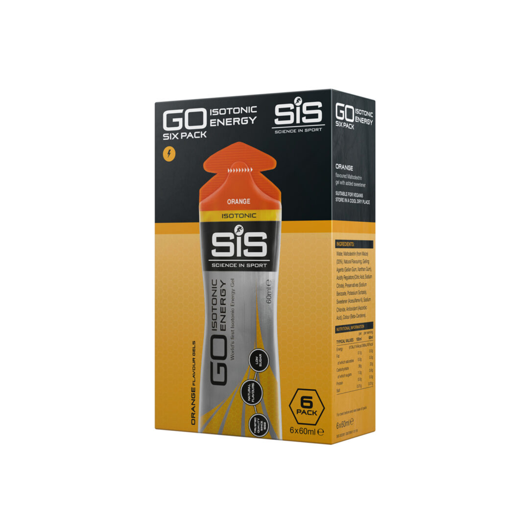 SiS – Go Isotonic Energy Six Pack – Orange – Ausdauersport – Sports Endurance