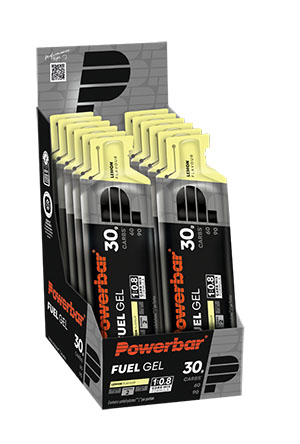 PowerBar Black Line Fuel 30 Gel 12x 50 ml - Display - Zitrone - Ausdauersport