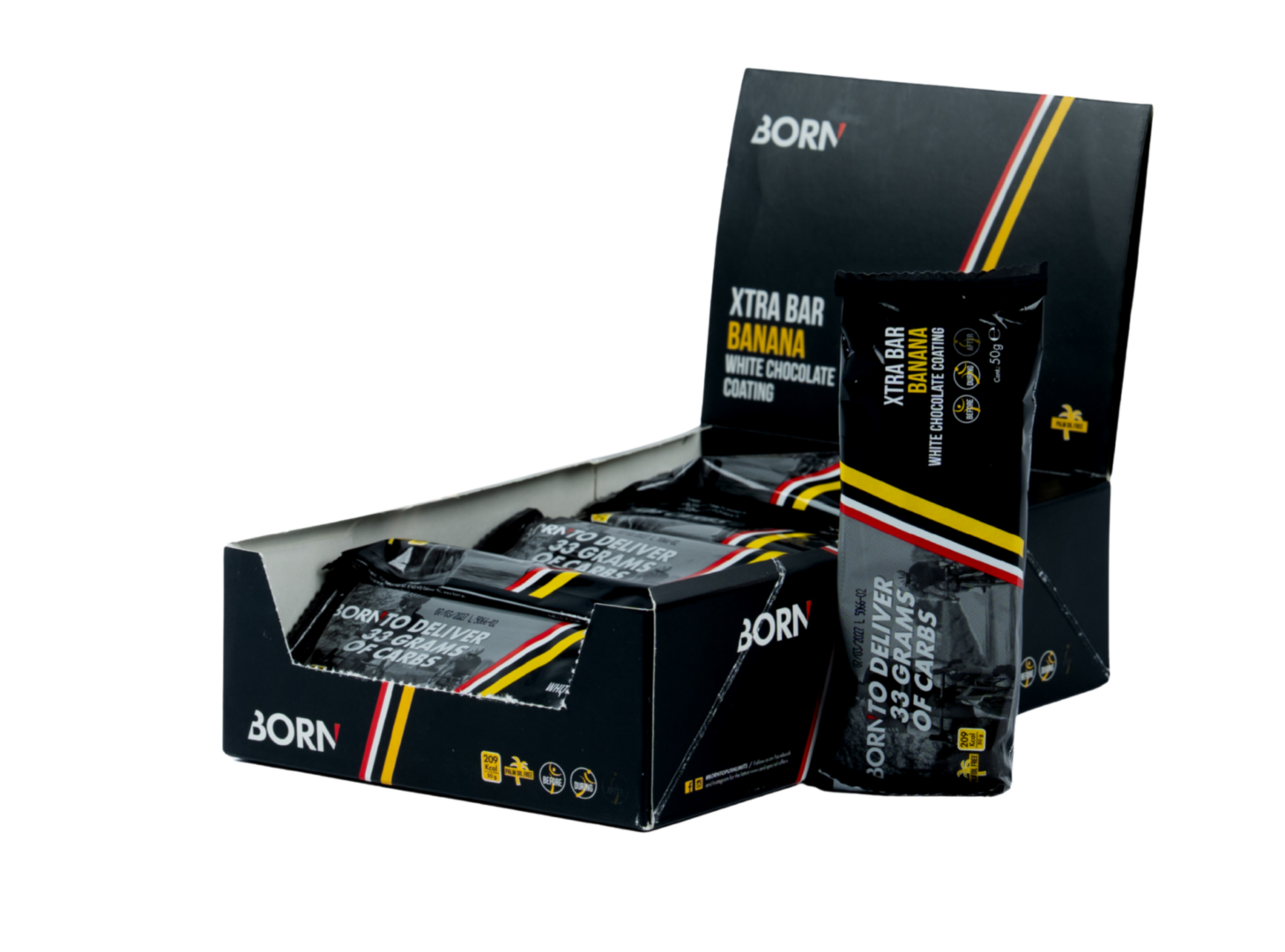 Born – Xtra Bar Banana – Display – Sports Endurance