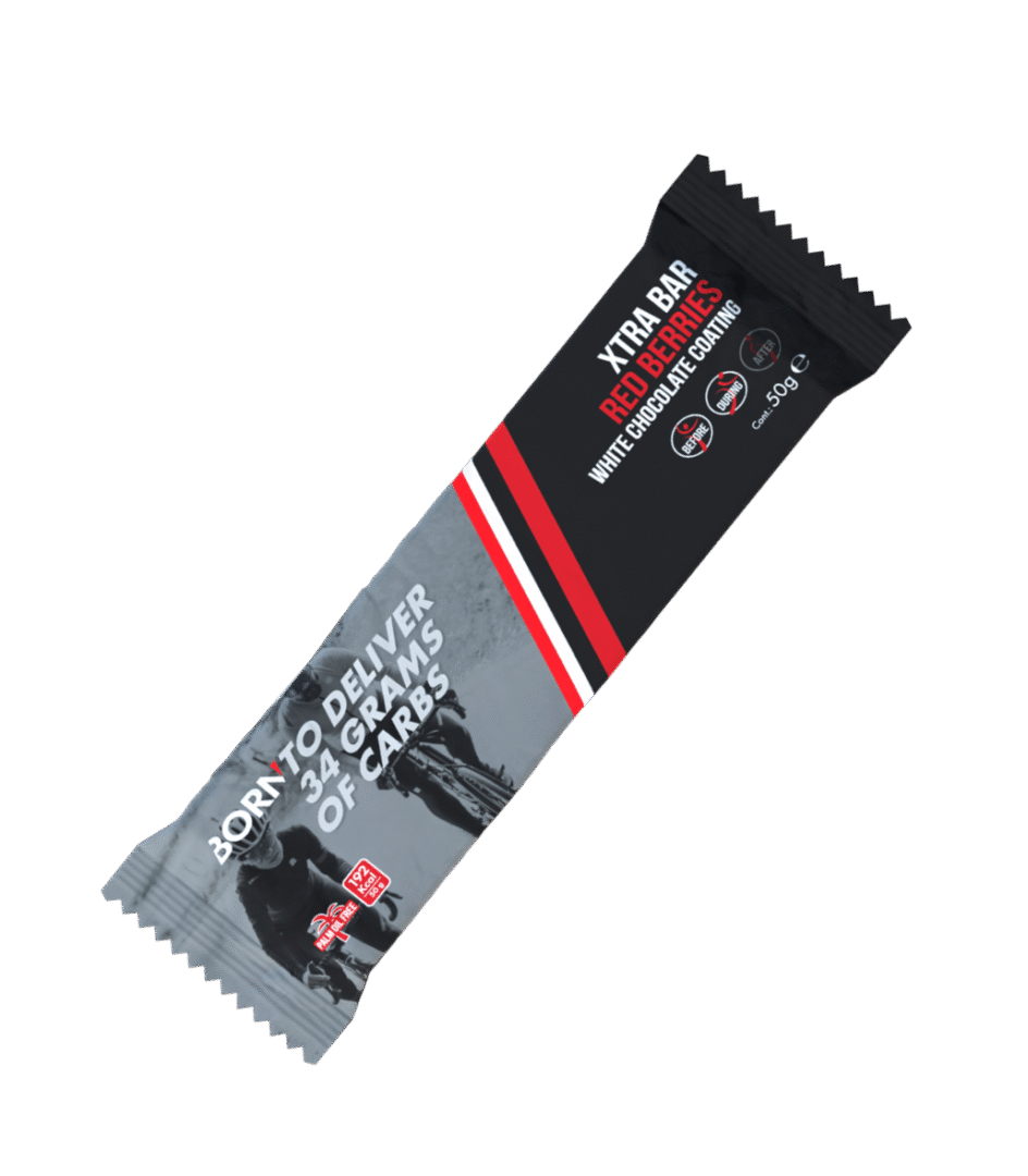 Born - Xtra Bar 50gr - Rote Beeren - Ausdauersport - Sport Ausdauer