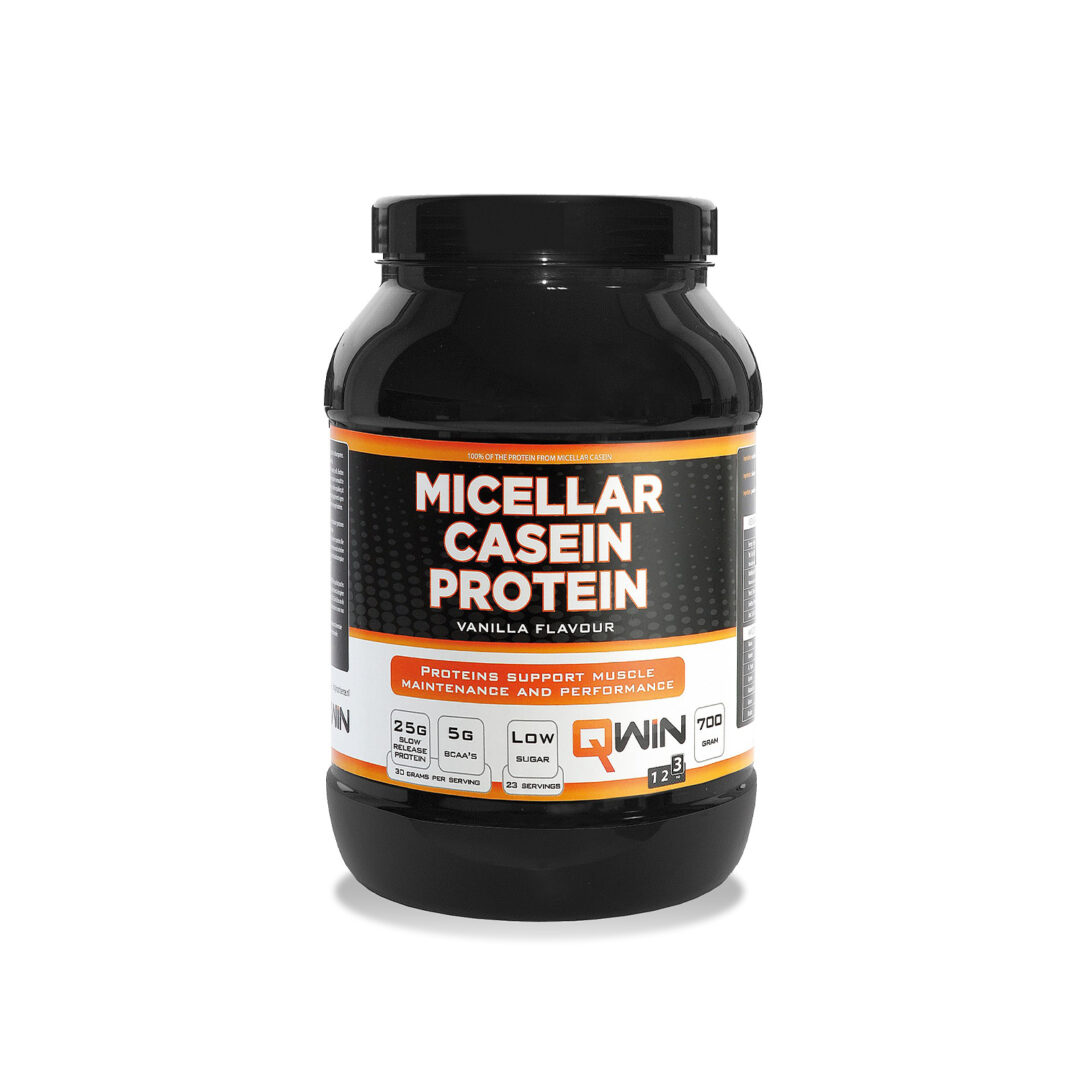 Qwin Micellar Casein Protein 700 gr - Vanille - Ausdauersport