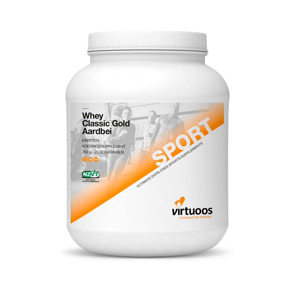 Virtuoos – Whey Classic Gold – Erdbeere – Sports Endurance