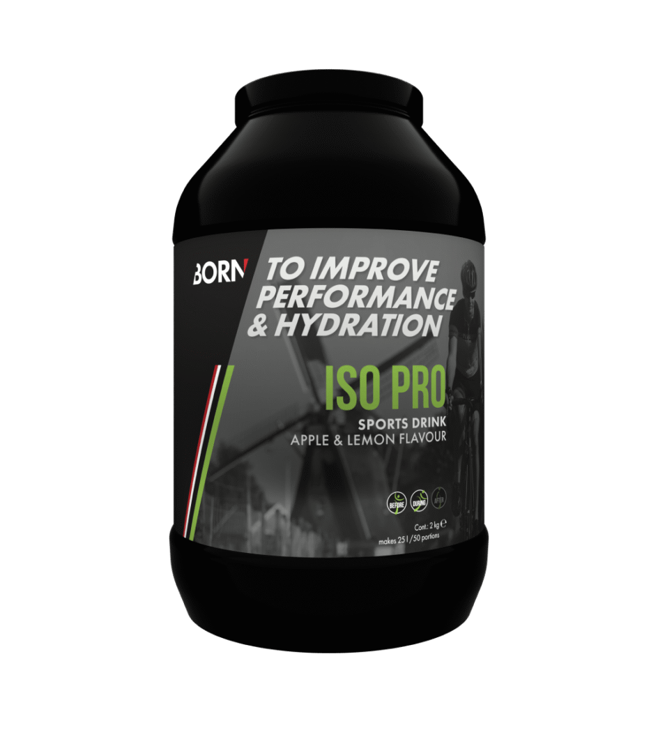Born - Iso Pro 2kg - Apfel-Zitrone - Ausdauersport - Sport Ausdauer