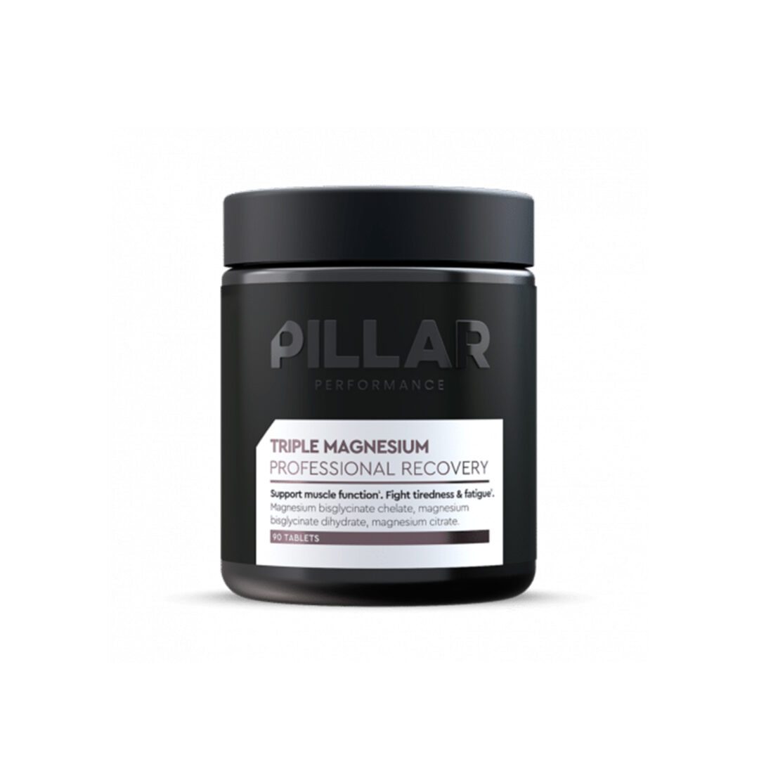 Pillar Performance - Dreifach-Magnesium-Tablette - 90 Tabletten - Ausdauersport