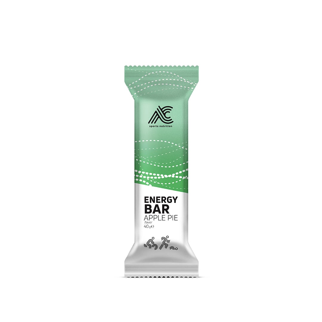 AC Sports Nutrition Energy Bar 40 gr - Apfelkuchen - Ausdauersport