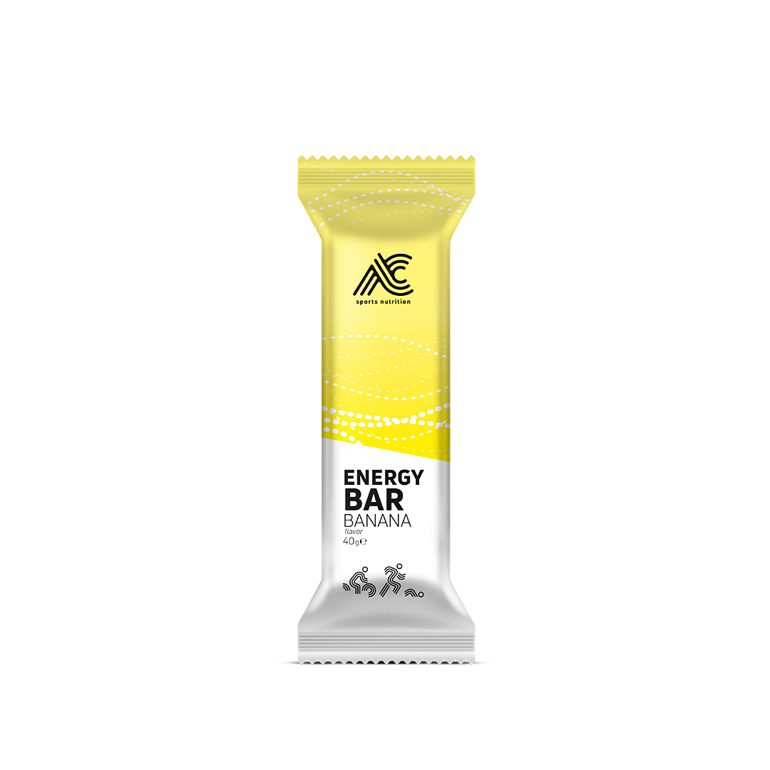 AC Sports Nutrition Energieriegel 40 gr - Banane - Ausdauersport