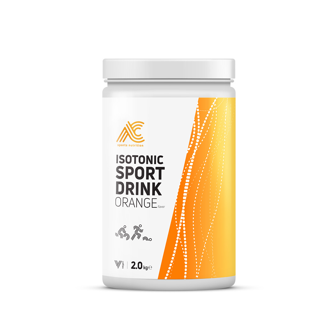 AC Sports Nutrition - Isotonis Sportgetränk 2,0 kg - Orange - Ausdauersport