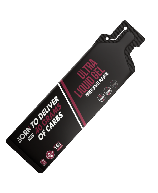 Born – Ultra Liquid Gel – Granatapfel – Pro Stück – Ausdauersport