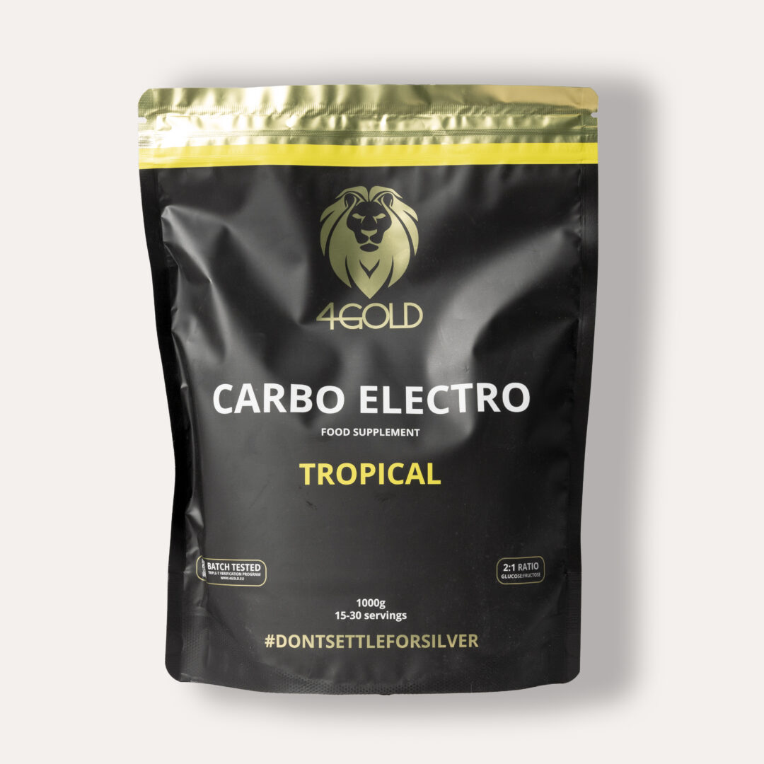 4Gold - Carbo Electro - Tropical - 1000 gr - Ausdauersport - Sport Ausdauer