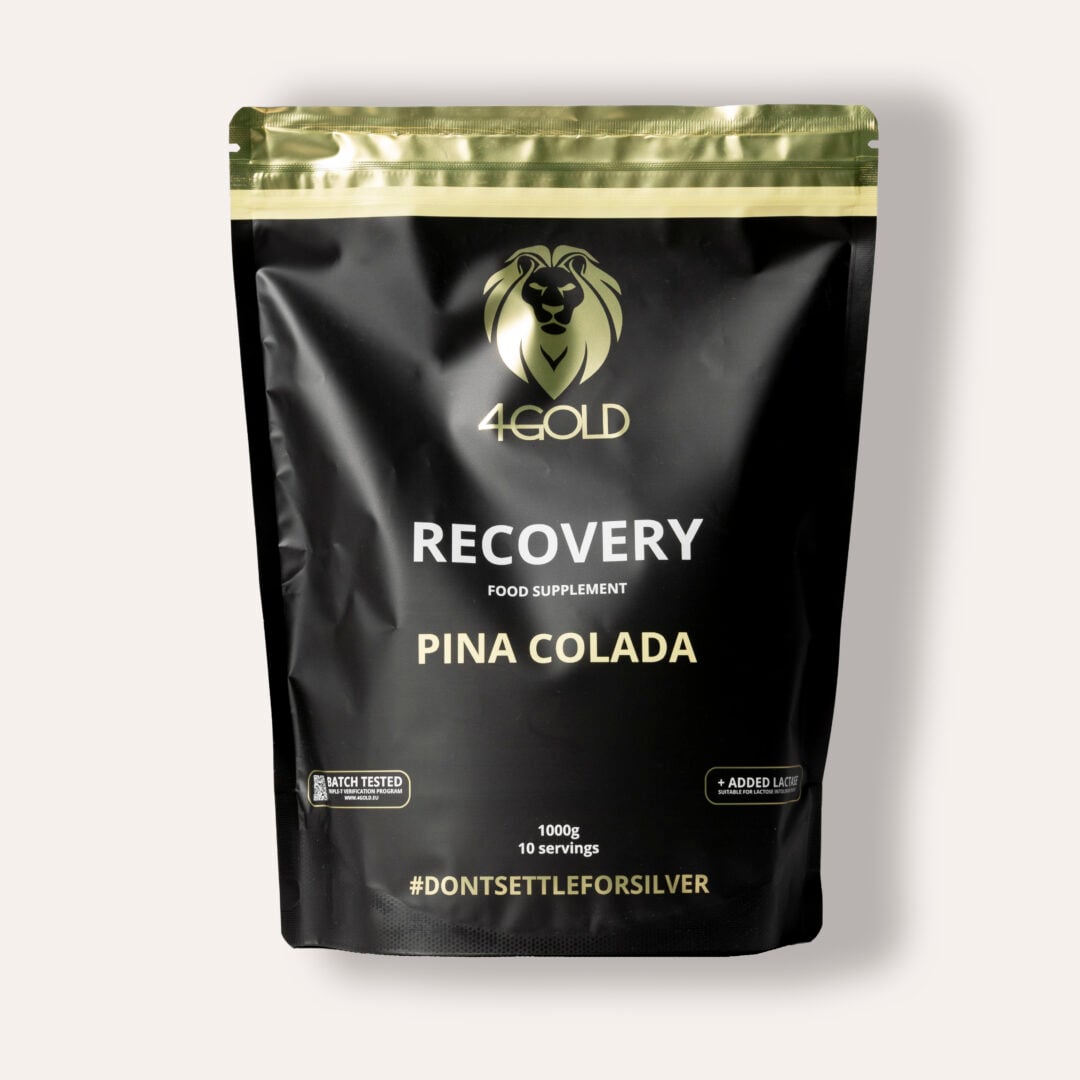 4Gold - Recovery Drink - Pina Colada - 1000 gr - Ausdauersport - Ausdauersport
