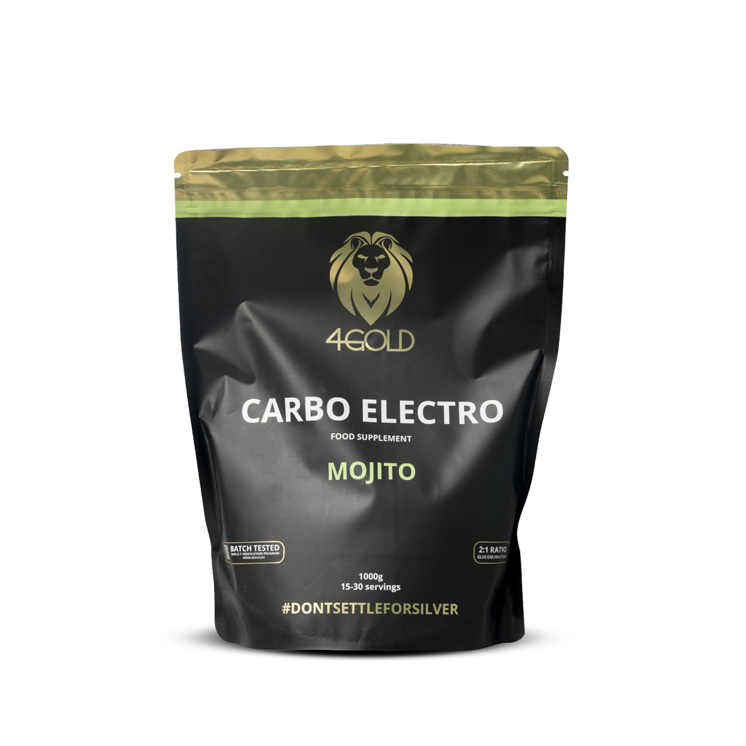 4Gold - Carbo Electro Drink 1,0 kg - Mojito - Ausdauersport - Ausdauersport