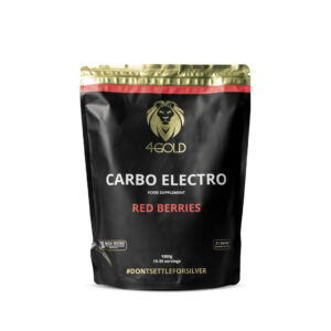 4Gold - Carbo Electro Drink 1,0 kg - Rote Beeren - Ausdauersport - Ausdauersport