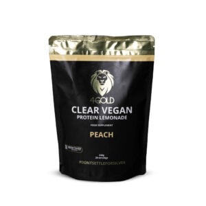4Gold Klare Vegane Protein Limonade 320gr. Pfirsich - Ausdauersport - Ausdauersport