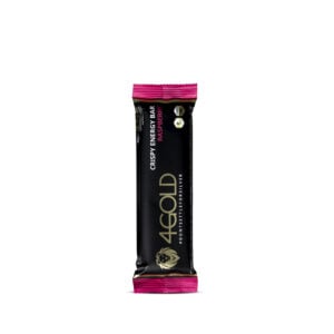 4Gold - Knuspriger Energieriegel 35 gr - Himbeere - Ausdauersport - Sport Ausdauer