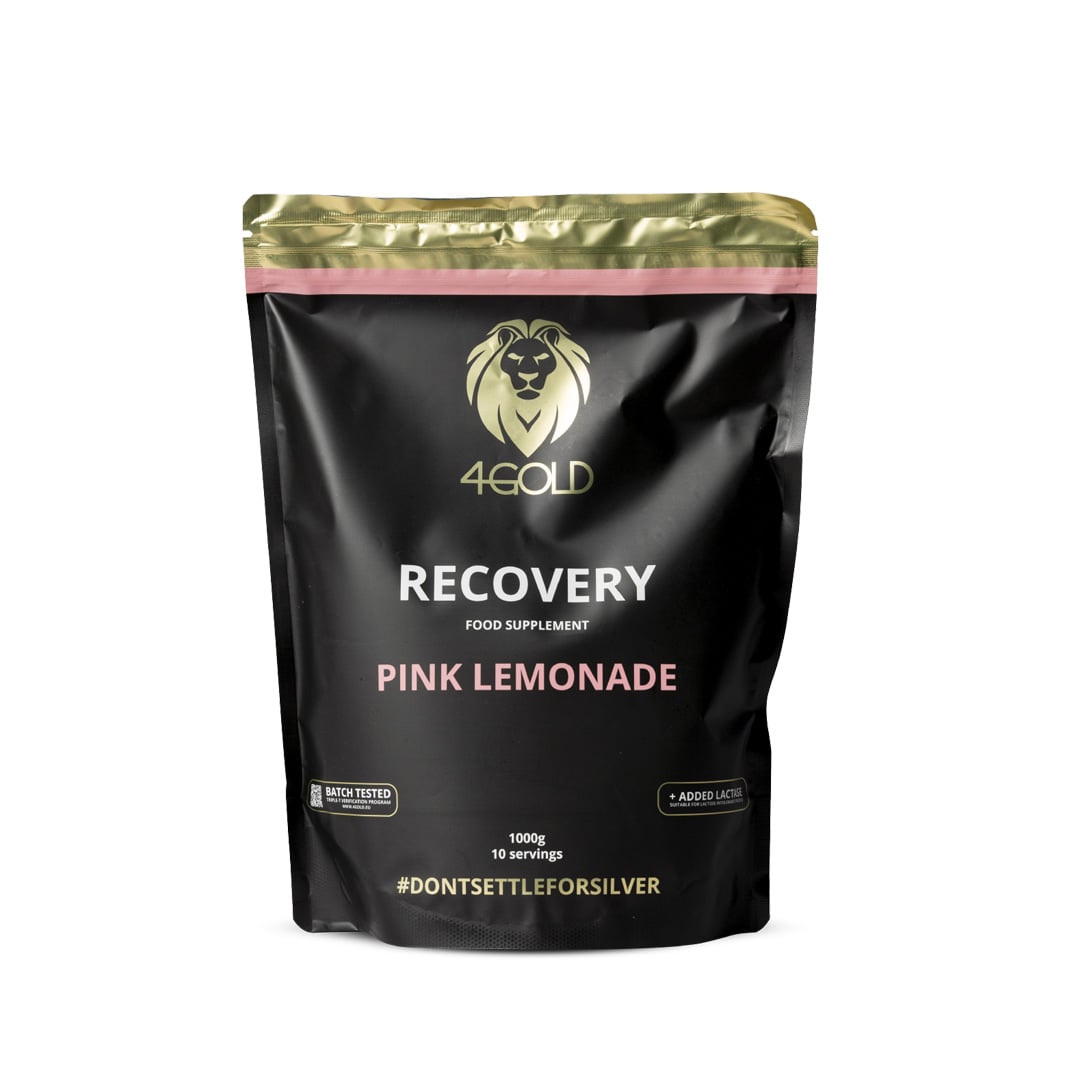 4Gold - Recovery Drink - Pink Lemonade - Ausdauersport - Sport Ausdauer