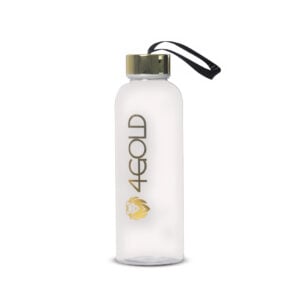 4Gold - Klare Wasserflasche 500 ml - Ausdauersport - Ausdauersport