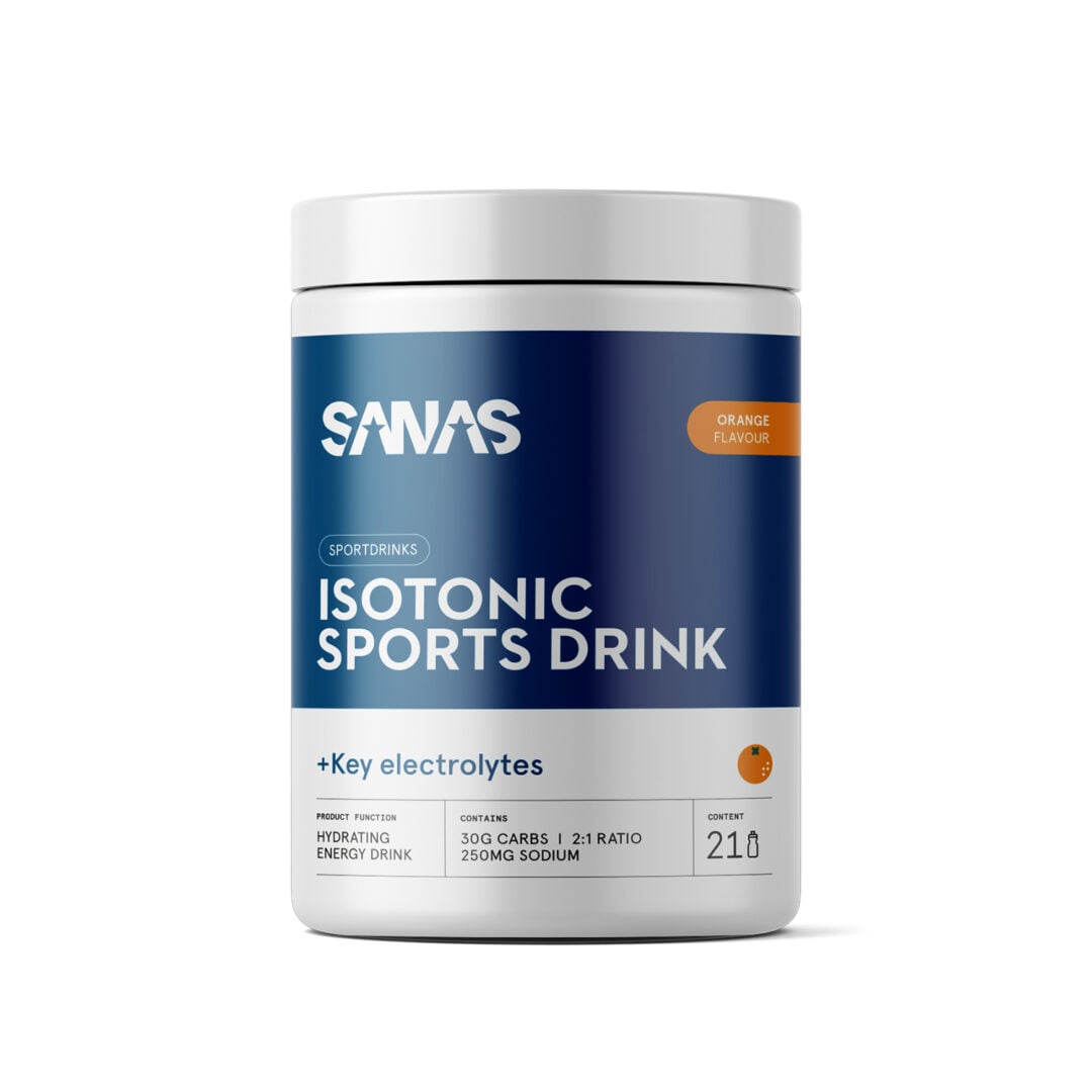 Sanas - Isotonisches Sportgetränk - 735 gr - Orange - Ausdauersport
