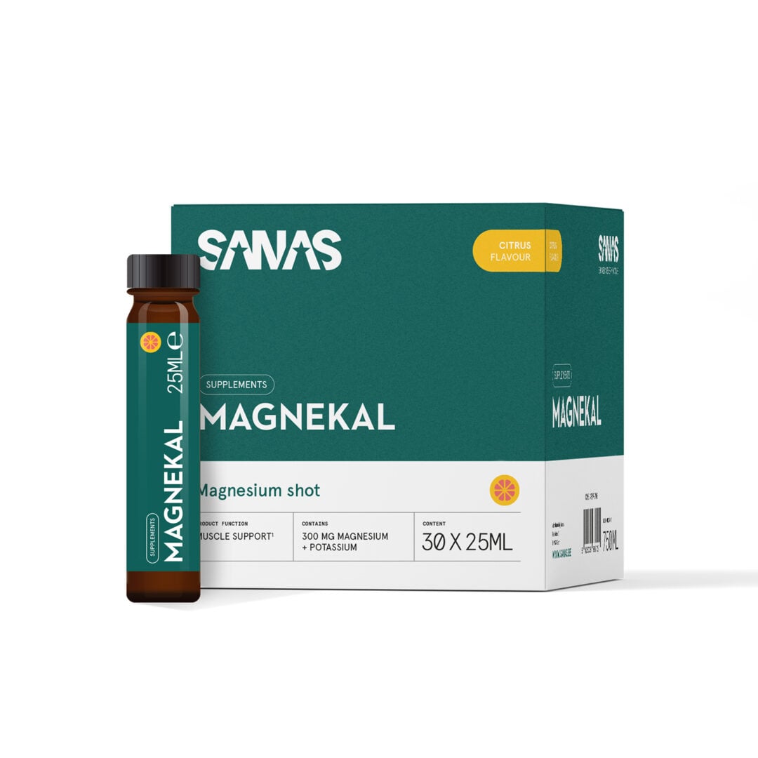 Sanas - Magnekal - 30 Stück - Zitrusfrüchte - Sports Endurance