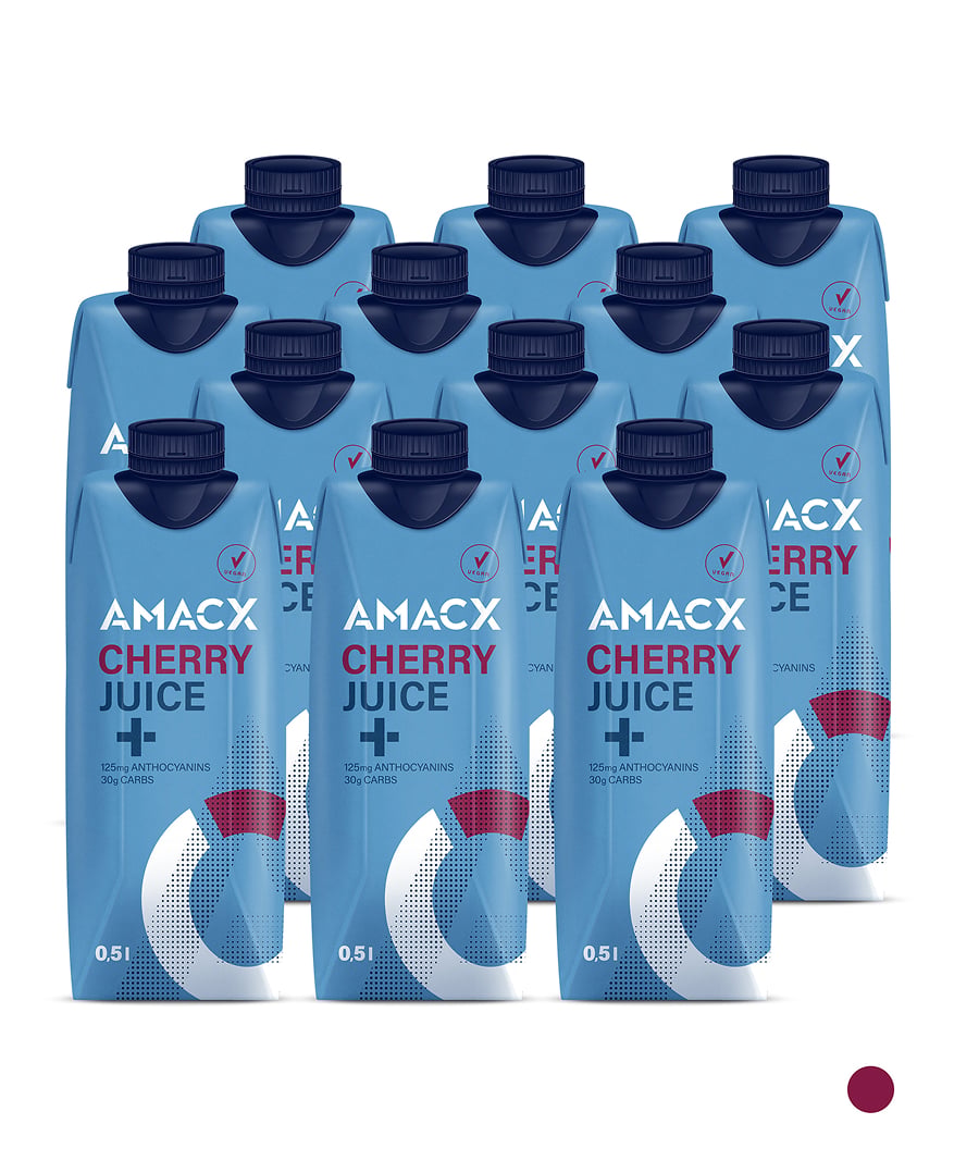 Amacx Kirschsaft+ 12x 500 ml - Ausdauersport